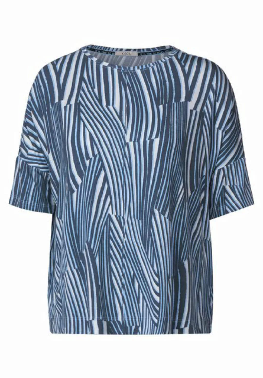 Cecil T-Shirt mit U-Boot-Ausschnitt günstig online kaufen