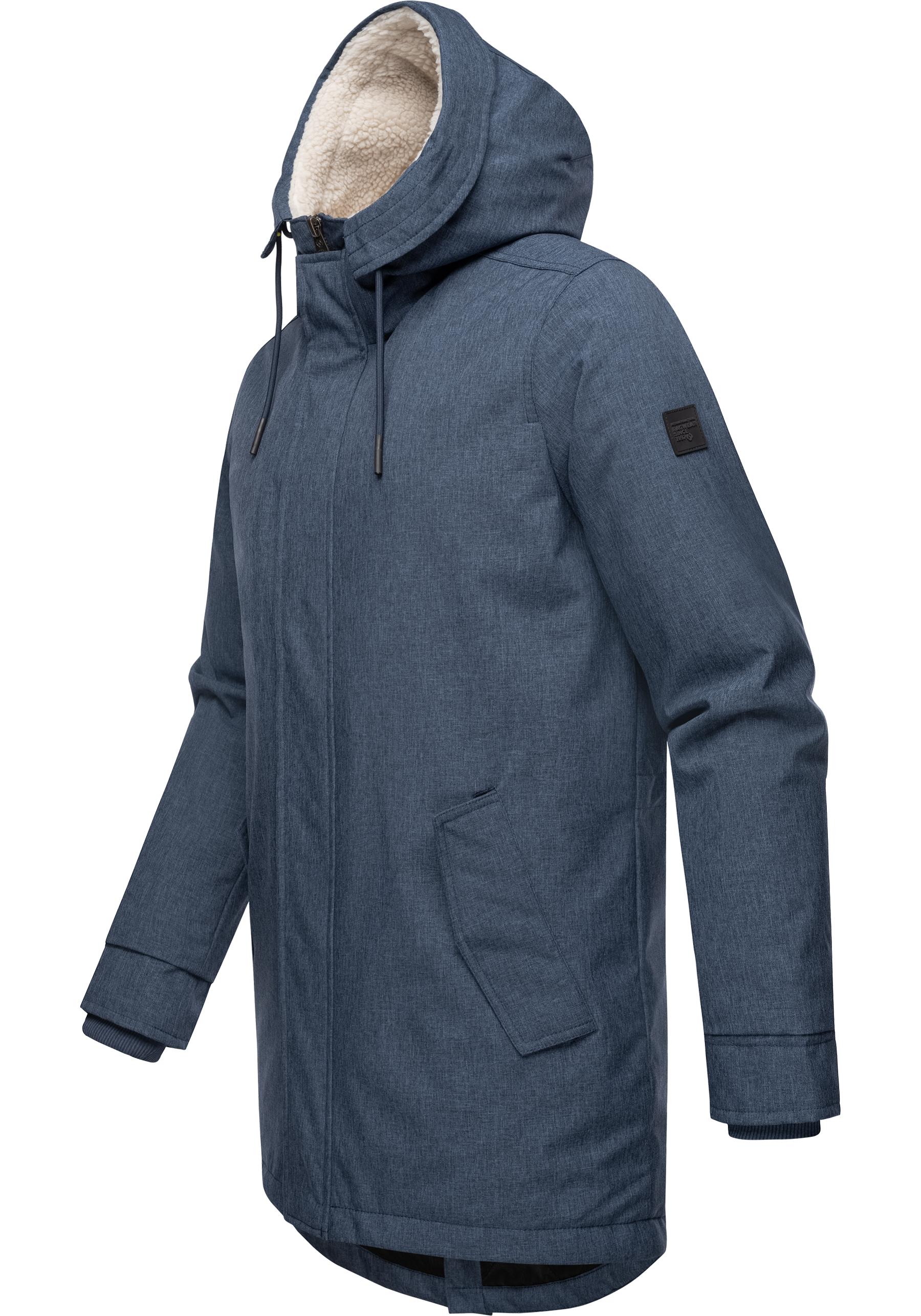 Ragwear Kurzmantel "Mr Smithem YOUMODO", Lange Herren Winterjacke mit Kapuz günstig online kaufen