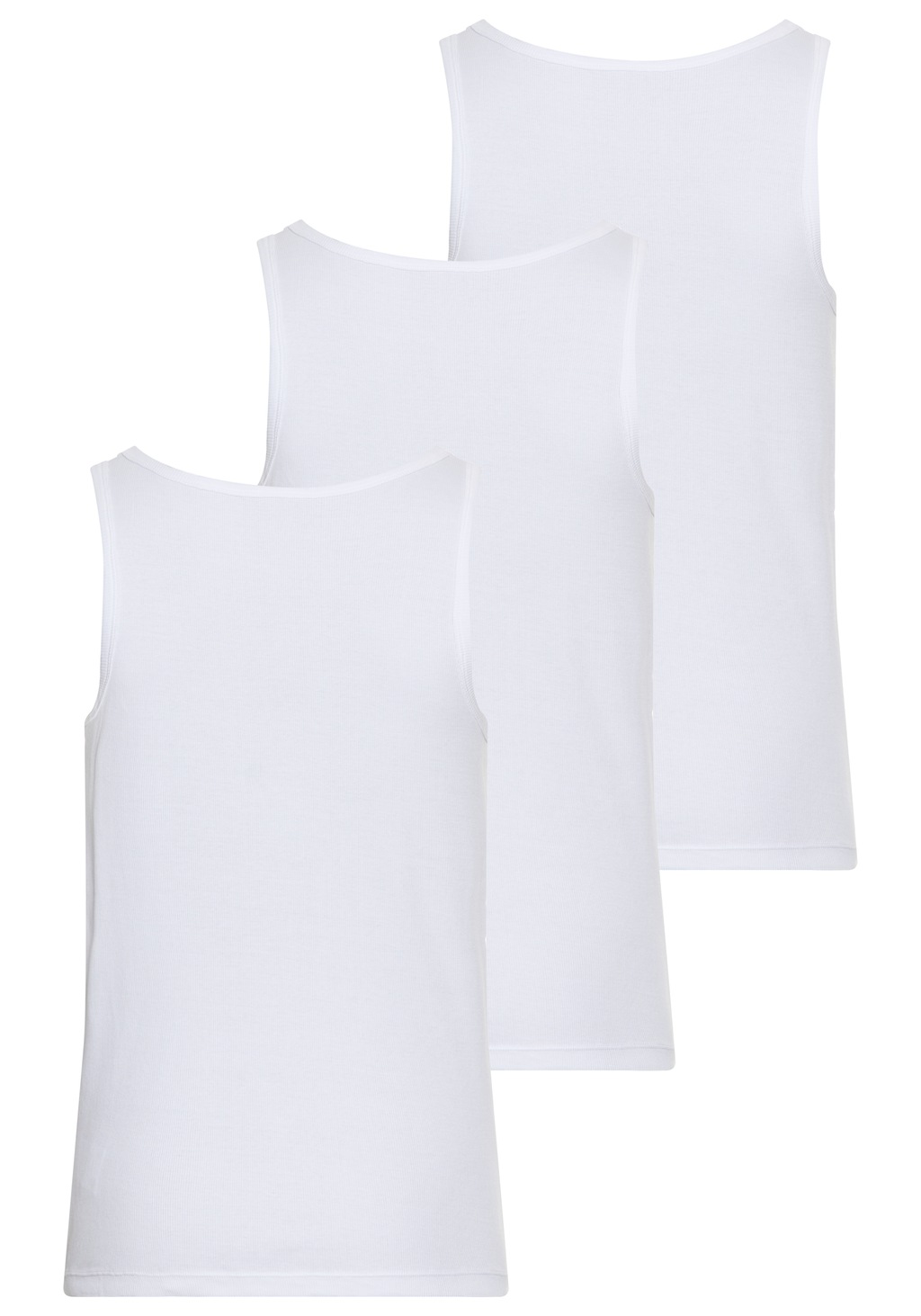 HUGO Ripptanktop (Packung, 3-tlg., 3er) Basic, günstig online kaufen