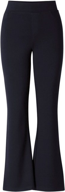 Base Level Treggings Yallie Elastischer Bund und ausgestellter Saum günstig online kaufen