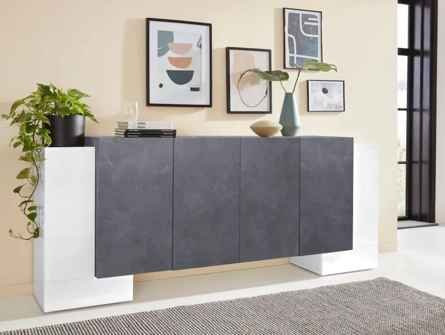 INOSIGN Sideboard "Pillon", Breite 210 cm günstig online kaufen