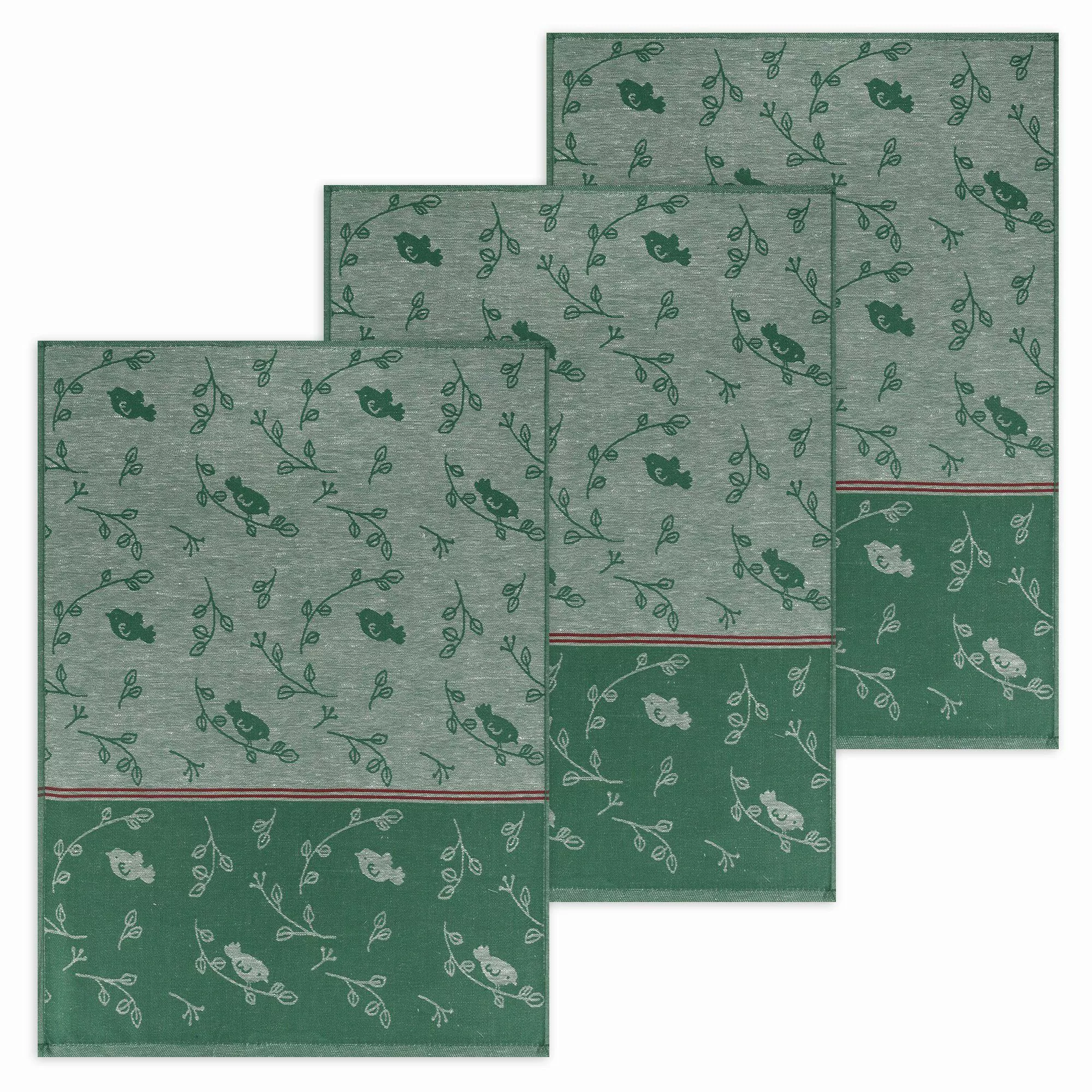 Kracht Geschirrtuch Piepmatz, (Set, 3-tlg., Set), günstig online kaufen