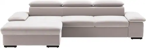 sit&more Ecksofa Alcudia L-Form, wahlweise mit Bettfunktion günstig online kaufen