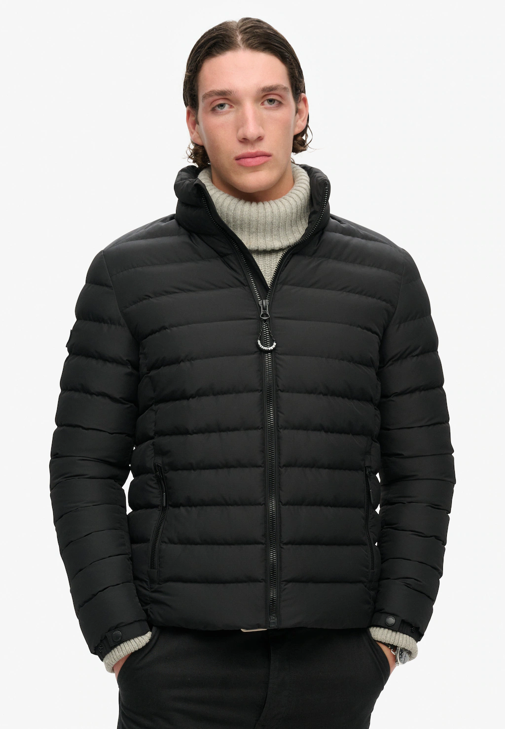 Superdry Steppjacke "FUJI PRINT PADDED JACKET", ohne Kapuze günstig online kaufen