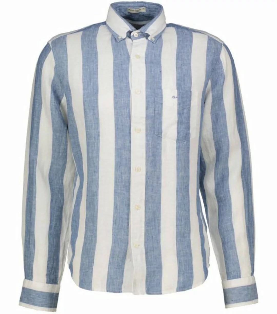 Gant Blusenshirt REG BOLD STRIPE LINEN SHIRT günstig online kaufen