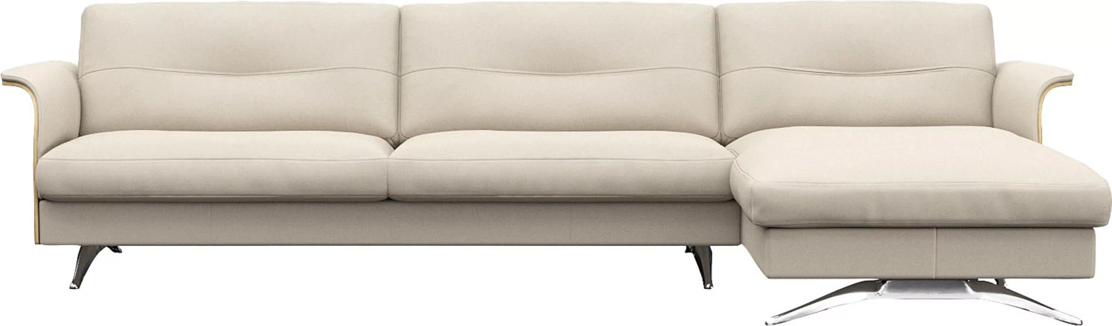 FLEXLUX Ecksofa "Glow Designsofa, bequem und komfortabel durch hochwertigen günstig online kaufen