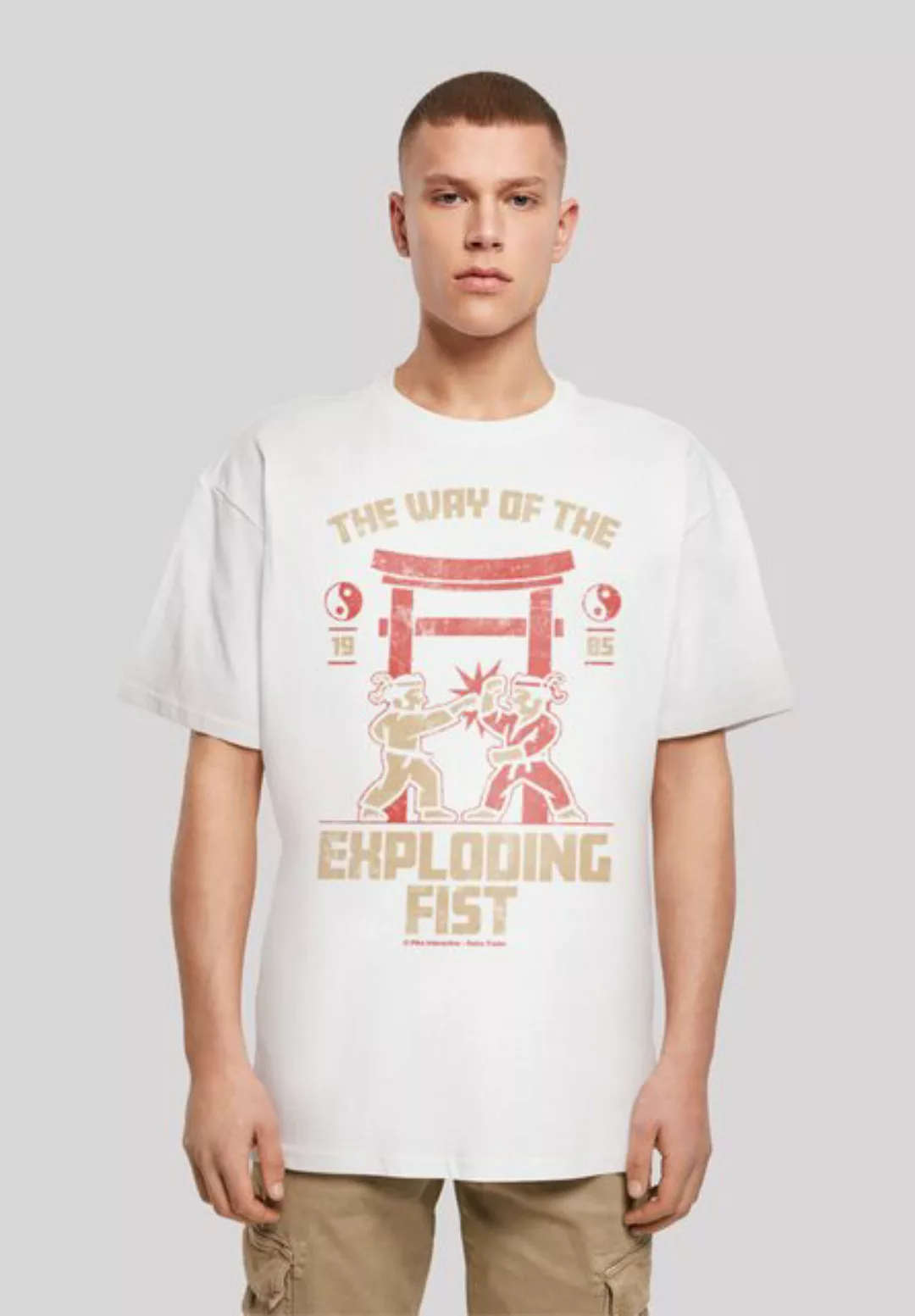 F4NT4STIC T-Shirt "The Way Of The Exploding Fist Retro Gaming", Print günstig online kaufen