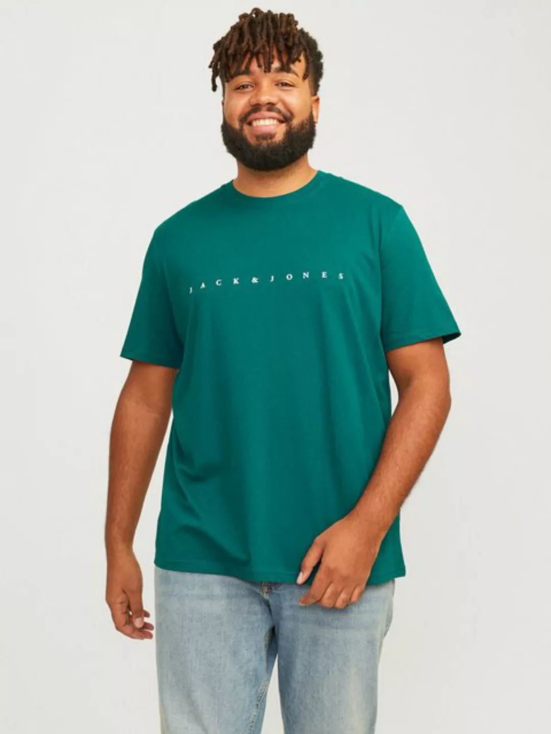 Jack&Jones T-Shirt mit Label-Print günstig online kaufen