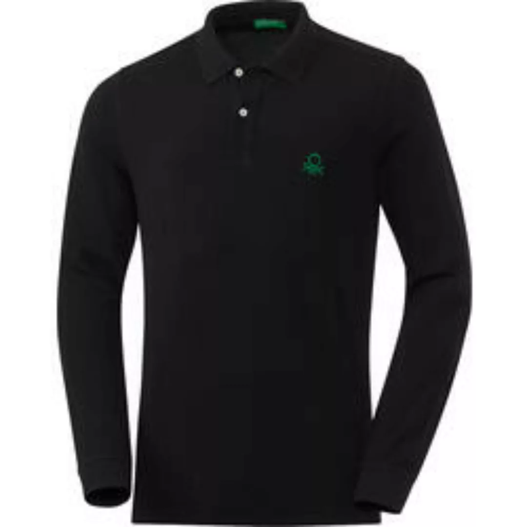 Benetton Herren Poloshirt langarm günstig online kaufen