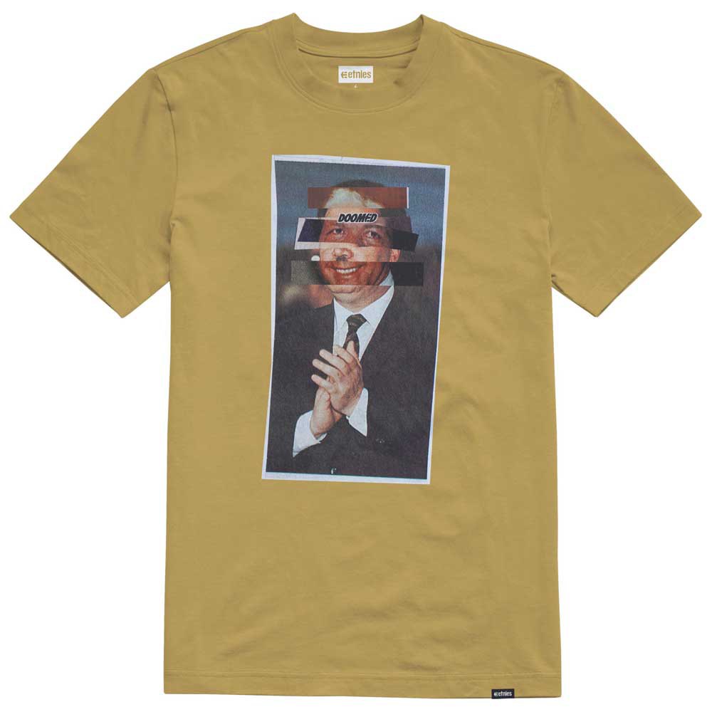Etnies Doomed Football Kurzarm T-shirt XL Mustard günstig online kaufen