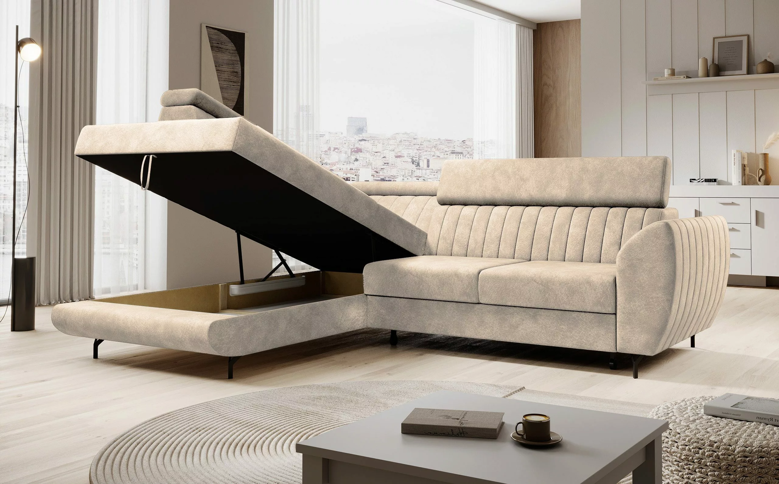NEXT COLLECTION Ecksofa Spectre-L, mit Bettkasten, günstig online kaufen