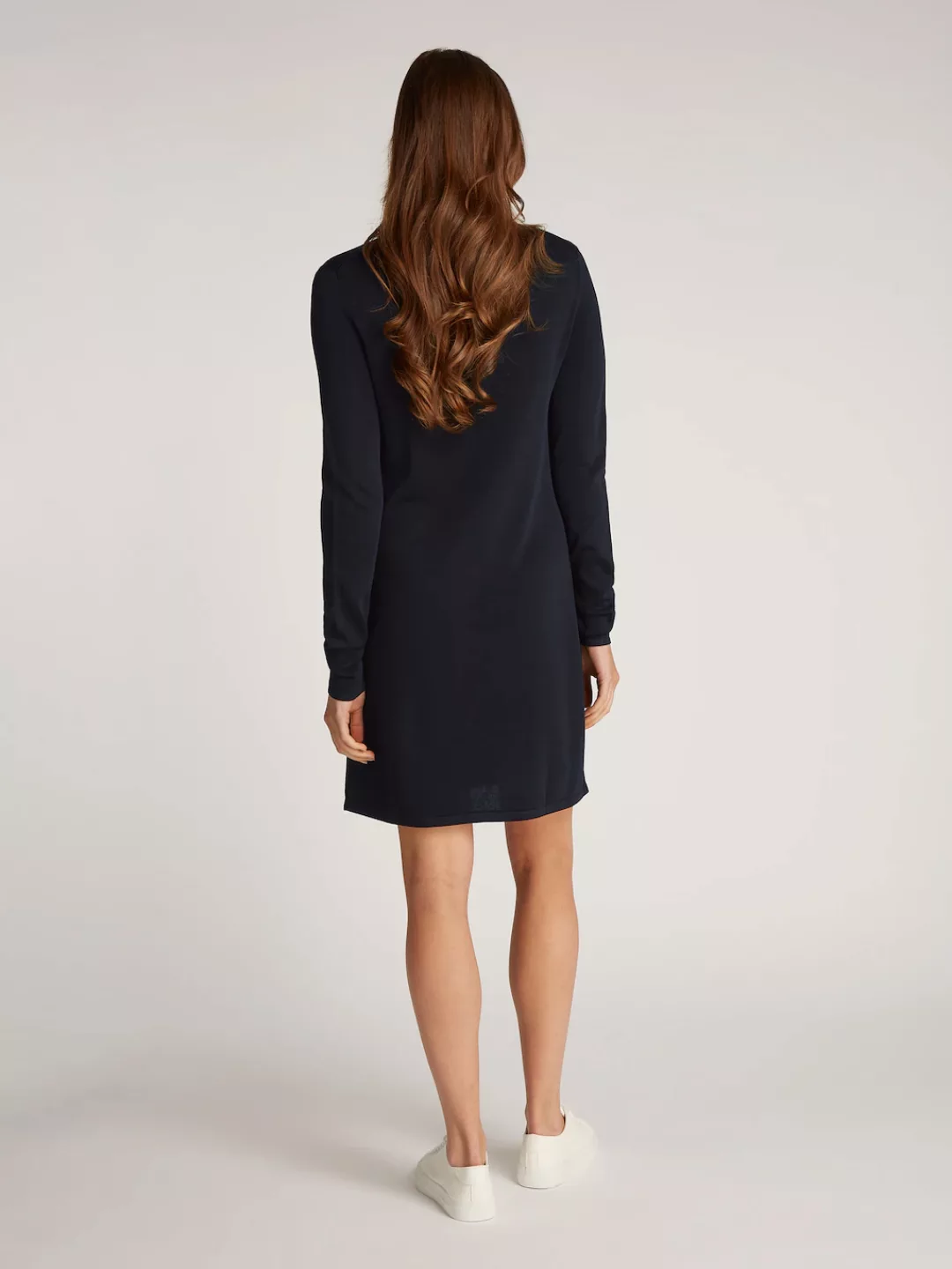 Calvin Klein Jeans Maxikleid "SMOOTH YARN SWEATER DRESS", mit Logodruck günstig online kaufen