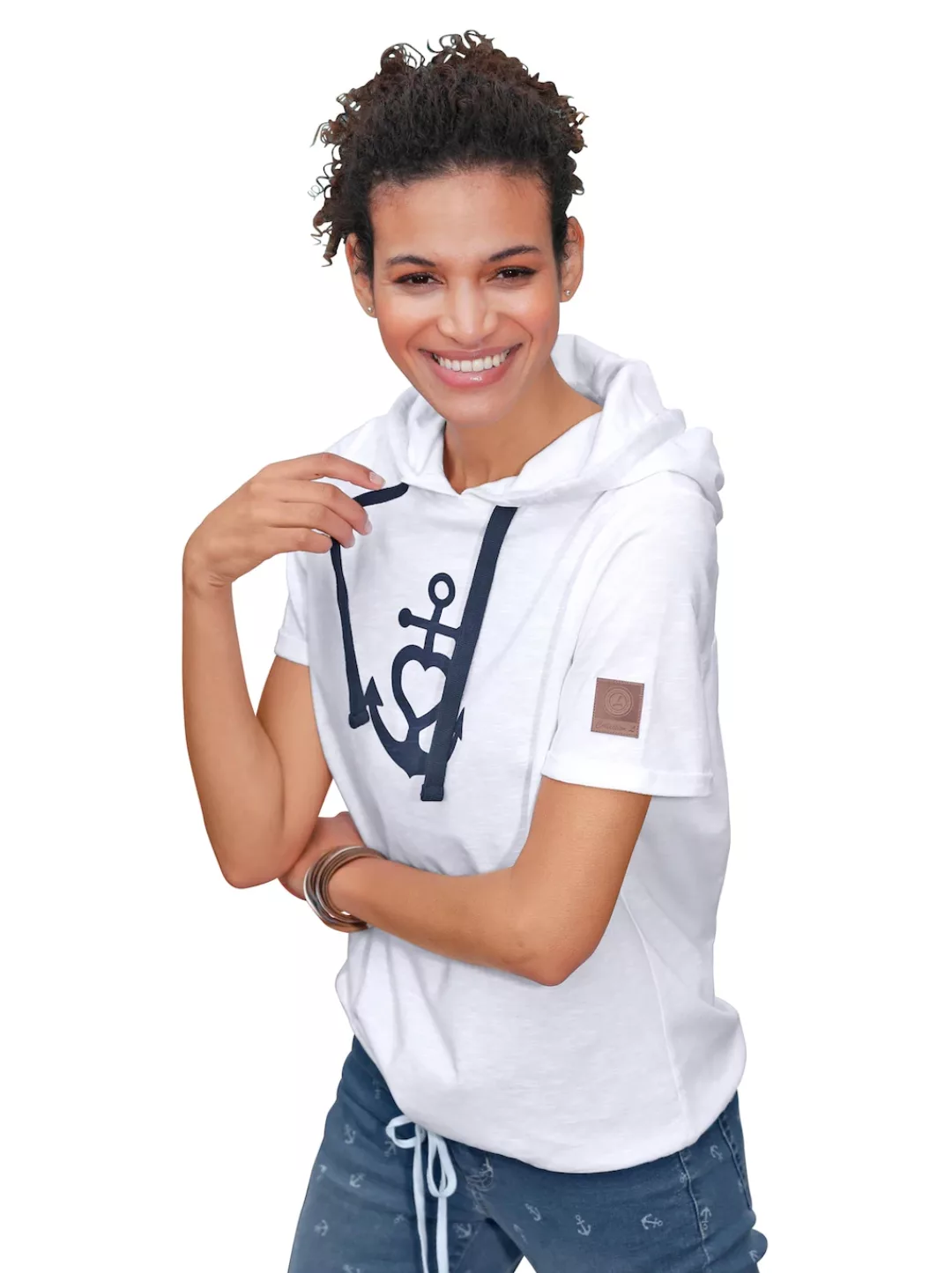 Casual Looks Kapuzenshirt "Shirt", (1 tlg.) günstig online kaufen
