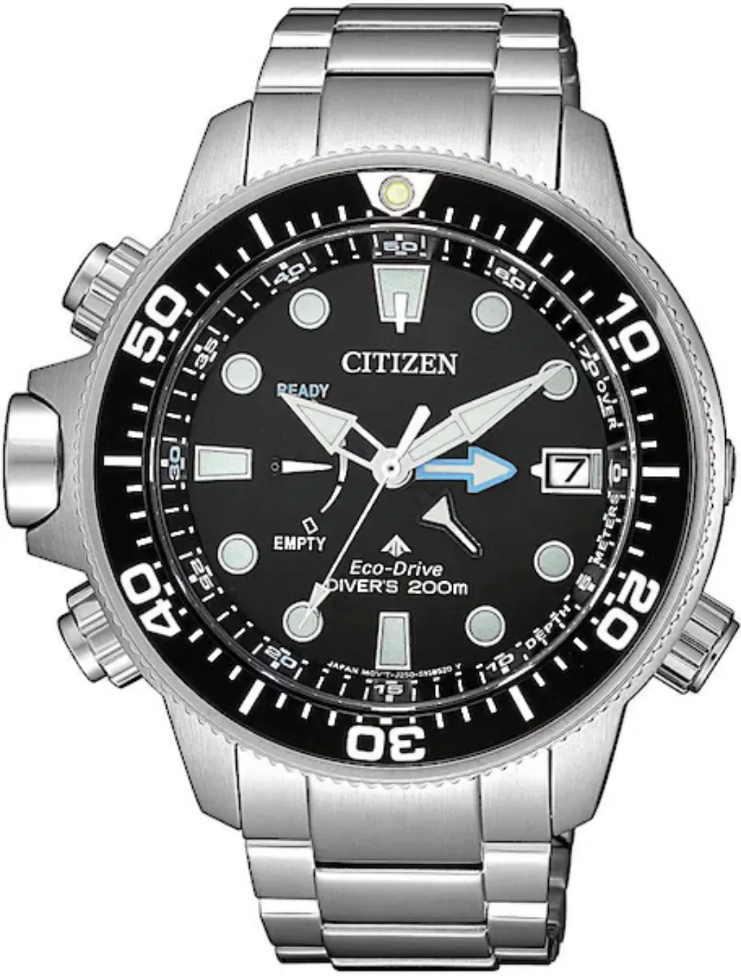 Citizen Taucheruhr »BN2031-85E«, Armbanduhr, Herrenuhr, Solar, bis 20 bar w günstig online kaufen