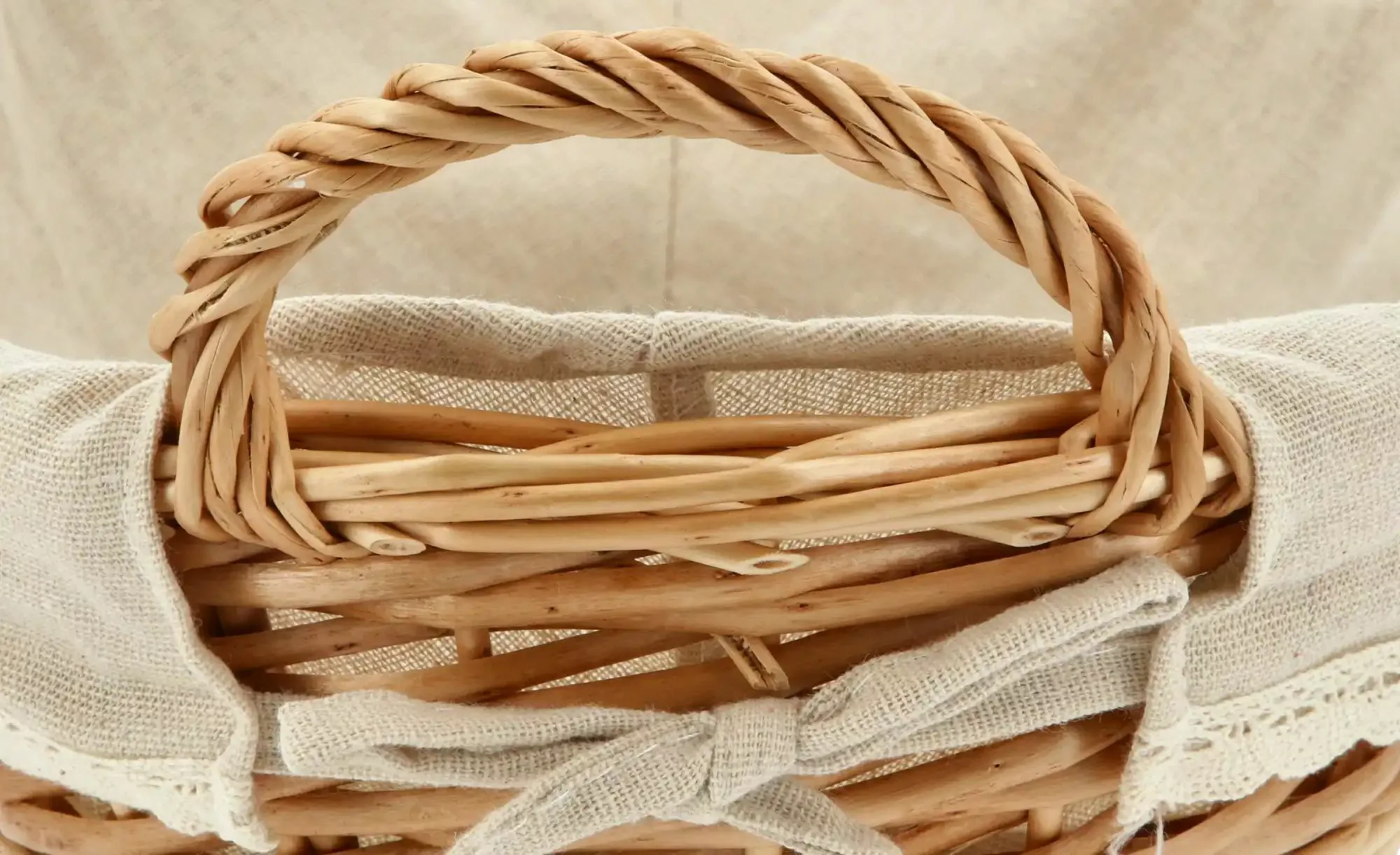 Brotkorb   ¦ beige ¦ Maße (cm): B: 26 H: 10 Küchenzubehör & Helfer > Brot A günstig online kaufen