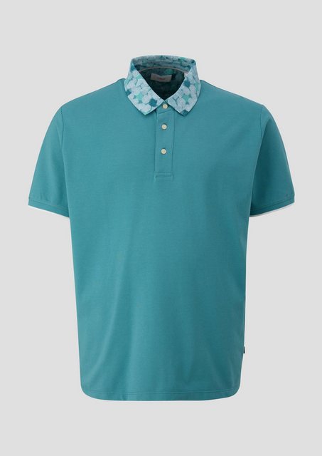 s.Oliver Kurzarmshirt Polo-Shirt mit Piquéstruktur günstig online kaufen