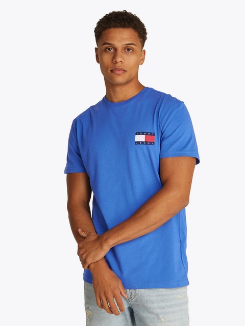 Tommy Jeans T-Shirt TJM SLIM ESSENTIAL FLAG TEE EXT günstig online kaufen