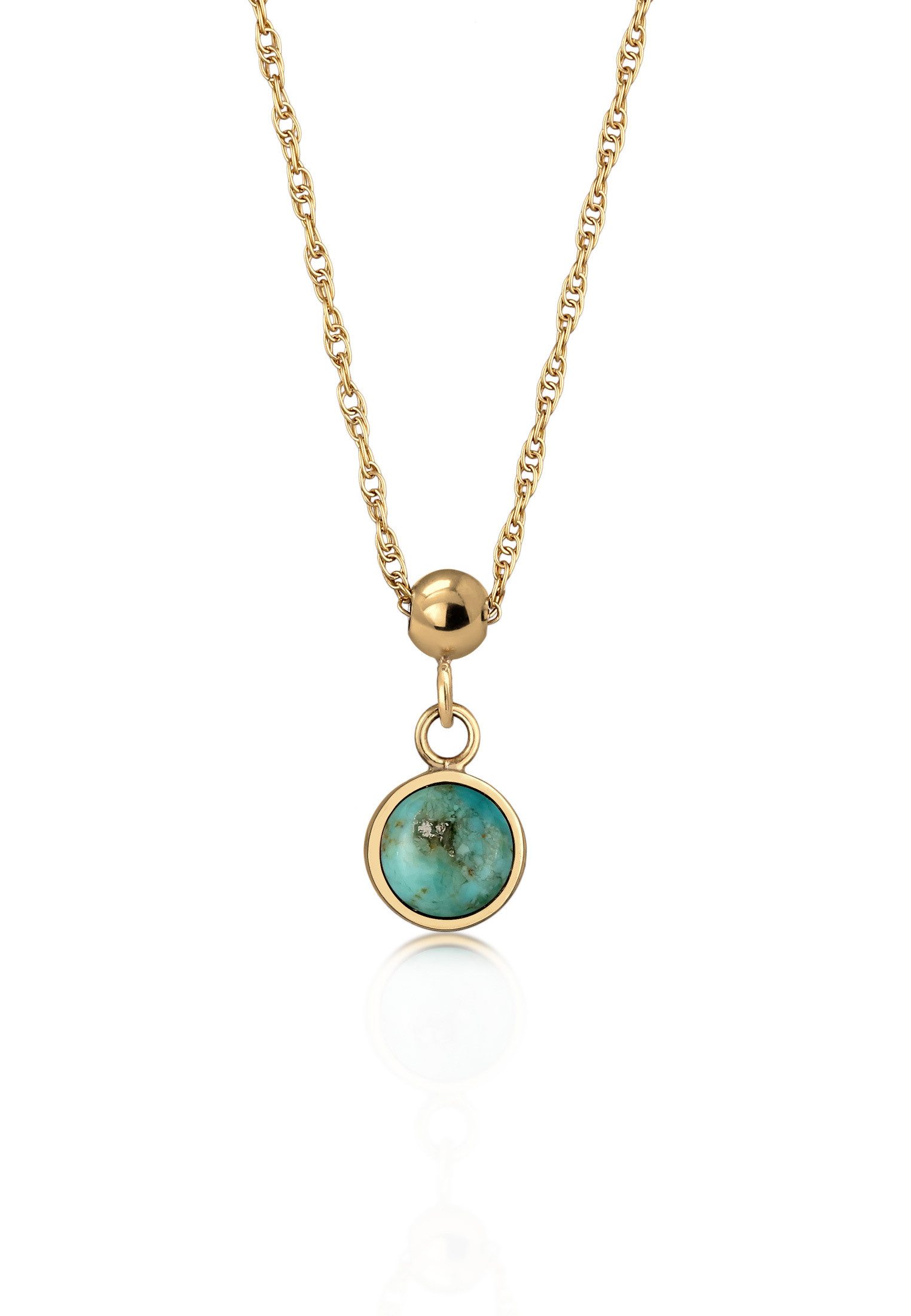 Elli Premium Kette mit Anhänger Geburtsstein günstig online kaufen