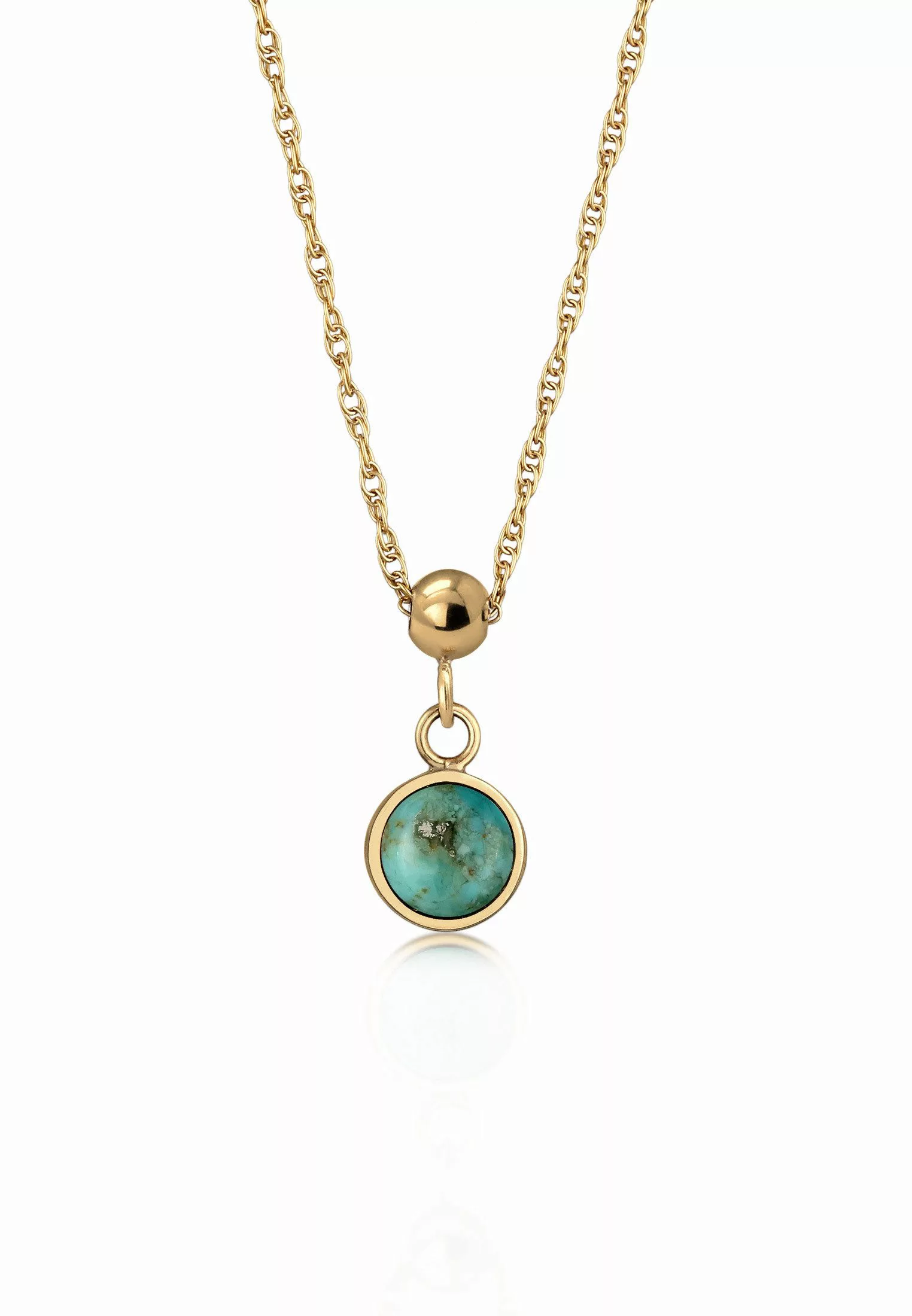 Elli Premium Kette mit Anhänger Geburtsstein günstig online kaufen