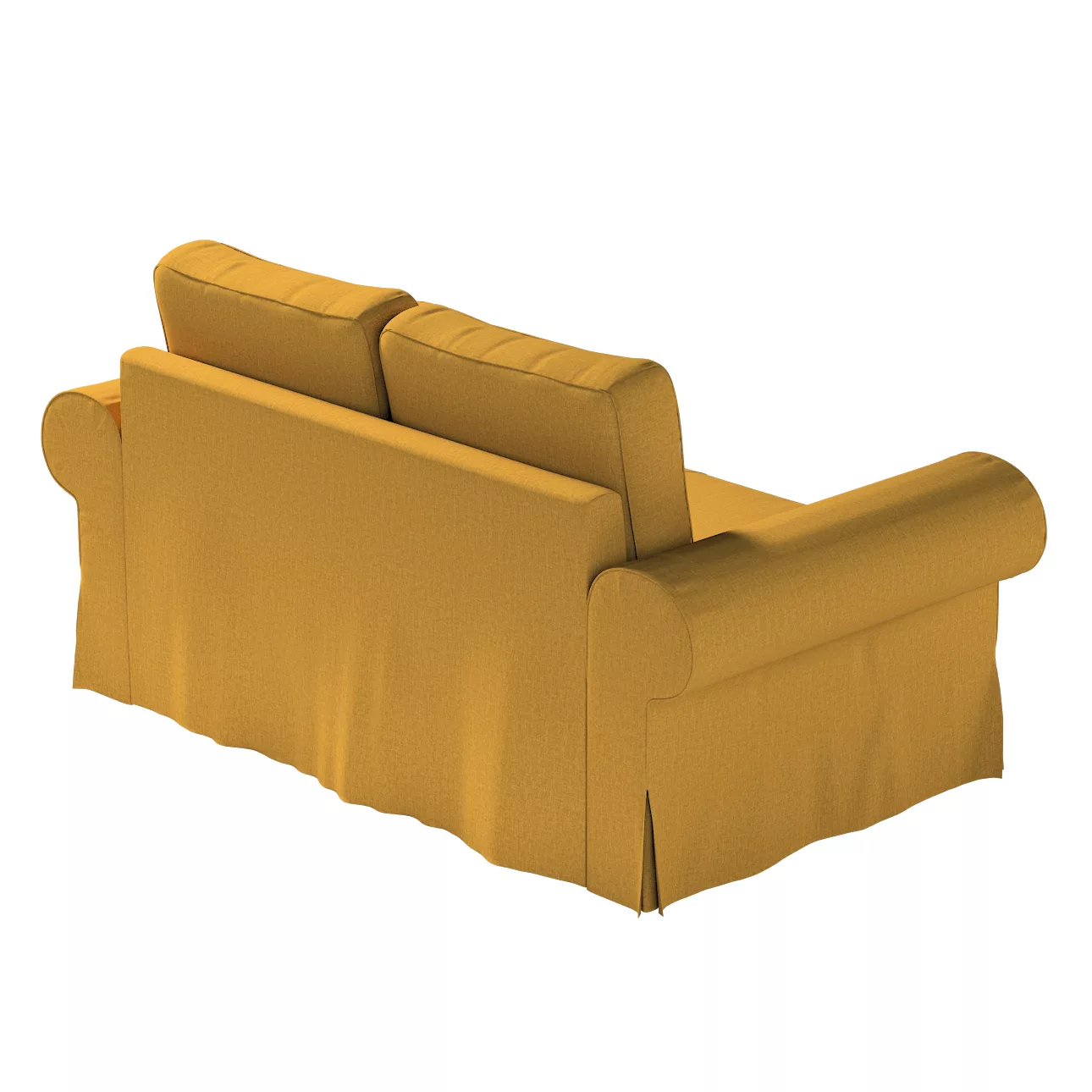 Bezug für Backabro 2-Sitzer Sofa ausklappbar, senfgelb, Bezug für Backabro günstig online kaufen