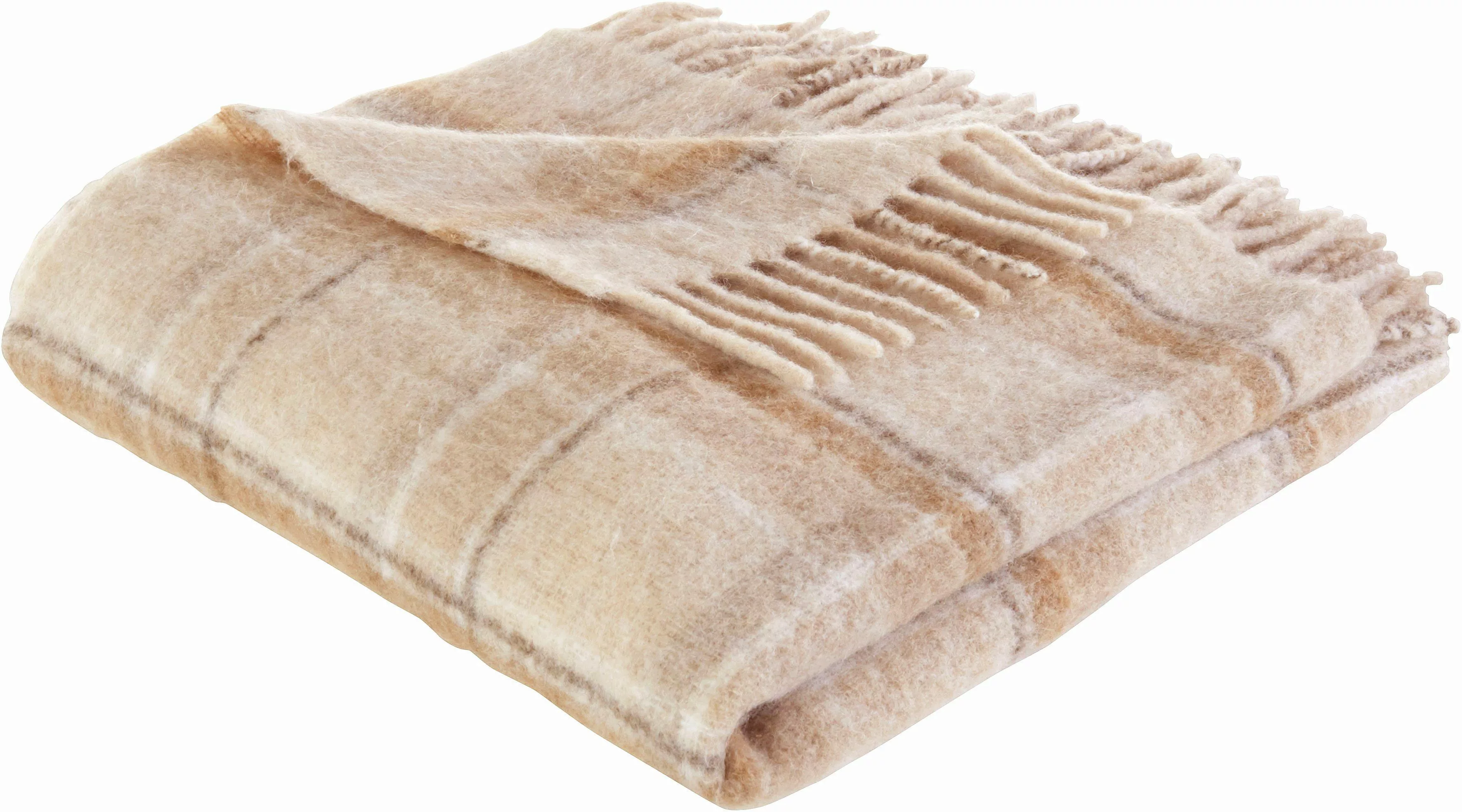 LeGer Home by Lena Gercke Plaid »Sinja«, mit Fransen, Kuscheldecke günstig online kaufen