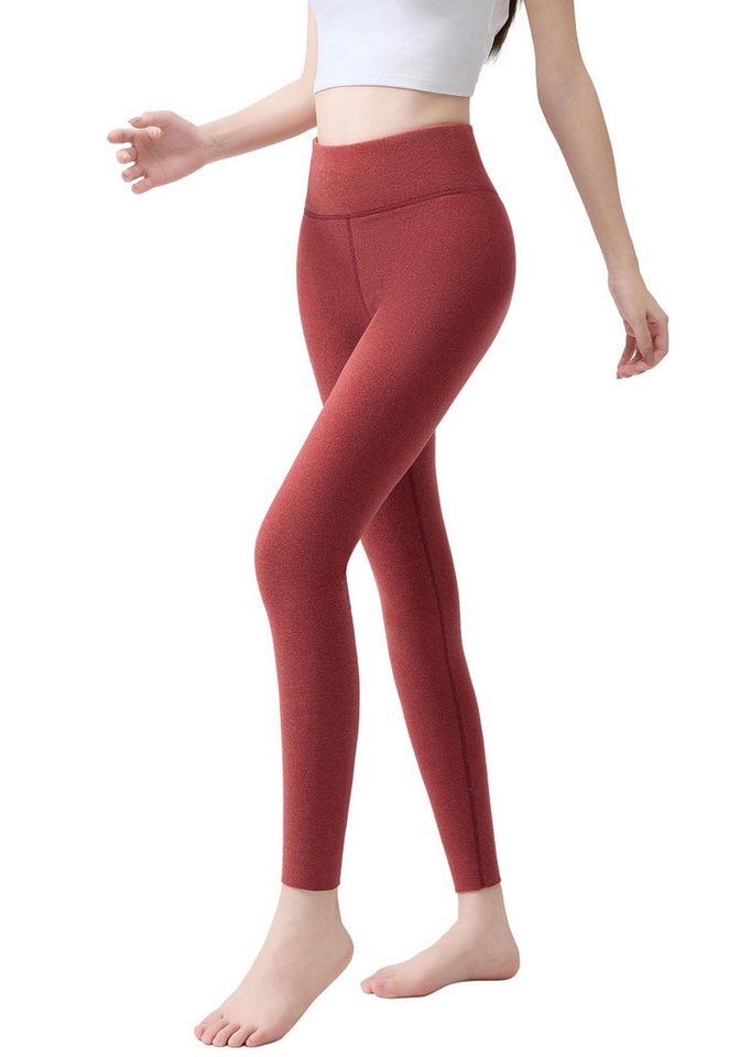 Refttenw Thermohose Premium Damen Thermo Leggings, Hoher Bund,Weich und Hau günstig online kaufen