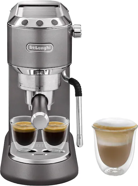 De'Longhi Espressomaschine »Dedica Arte EC885.GY«, Siebträger, Farbe: grau günstig online kaufen