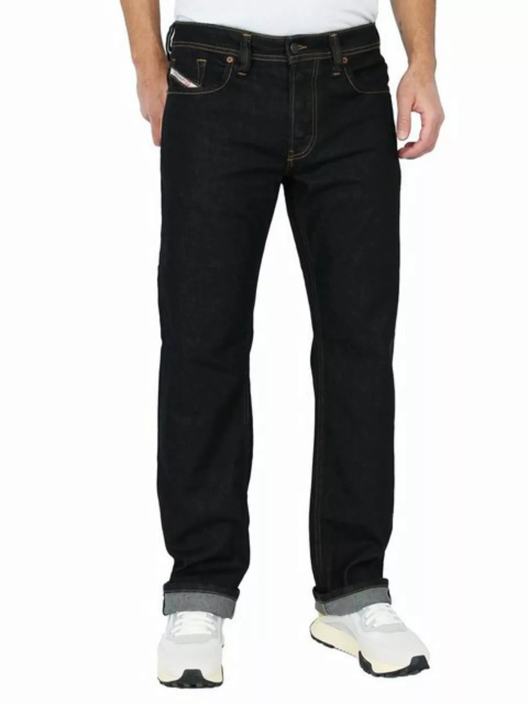 Diesel Straight-Jeans Regular Fit Rinsed Wash - Larkee-X RR9HF günstig online kaufen