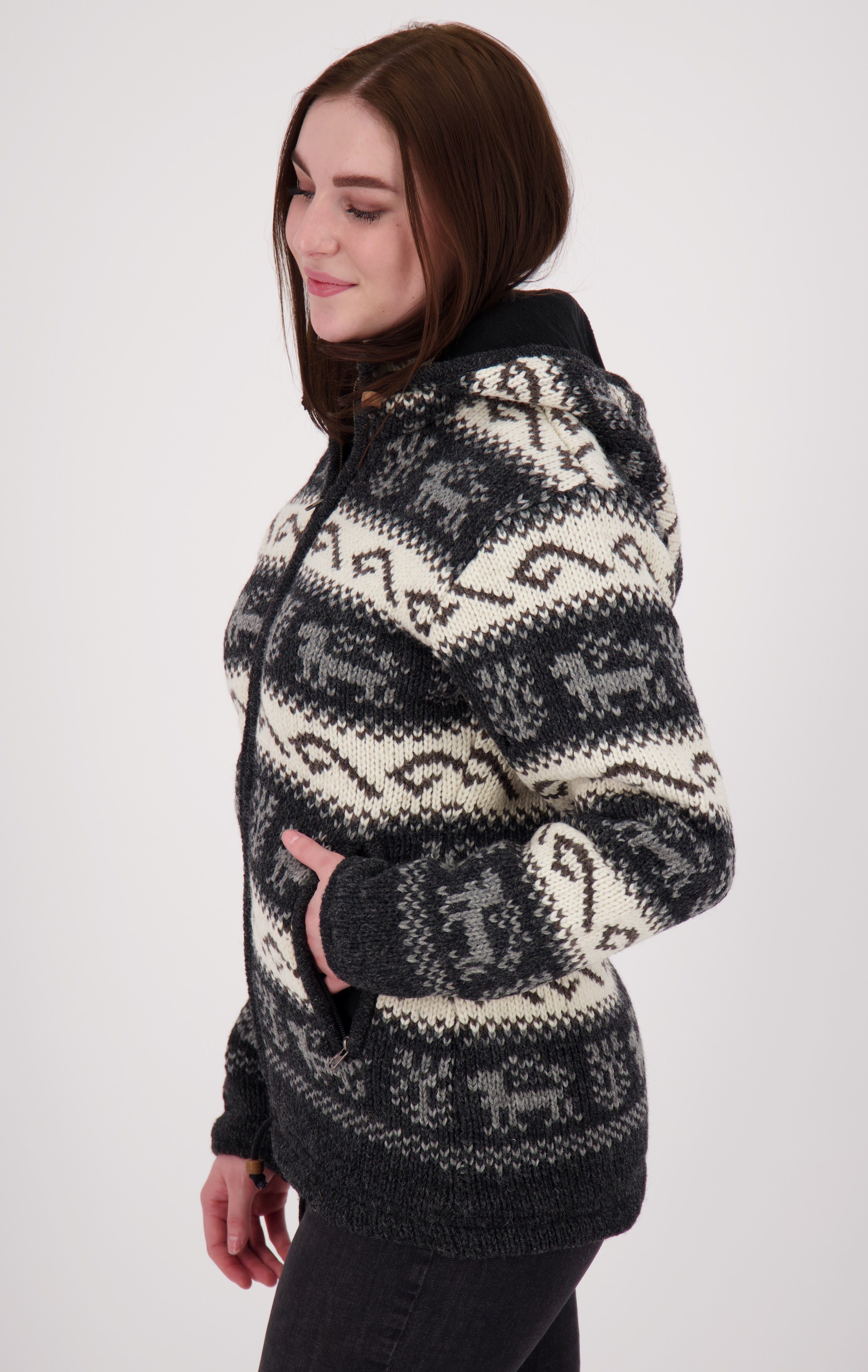 DEPROC Active Wolljacke ANNAPURNA CS Strickjacke günstig online kaufen