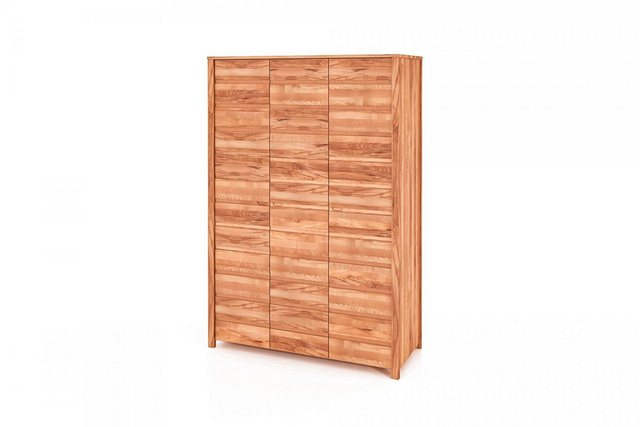 Natur24 Kleiderschrank Kleiderschrank Tinci Kernbuche 145x60x212 mit 3 Türe günstig online kaufen