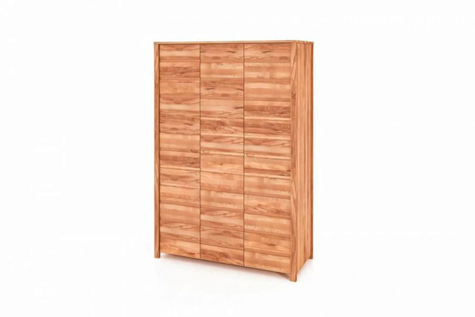 Natur24 Kleiderschrank Kleiderschrank Tinci Kernbuche 145x60x212 mit 3 Türe günstig online kaufen