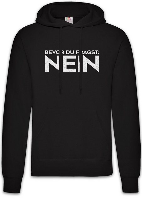 Urban Backwoods Hoodie Bevor Du Fragst: Nein Herren Hoodie Sturkopf Pubertä günstig online kaufen