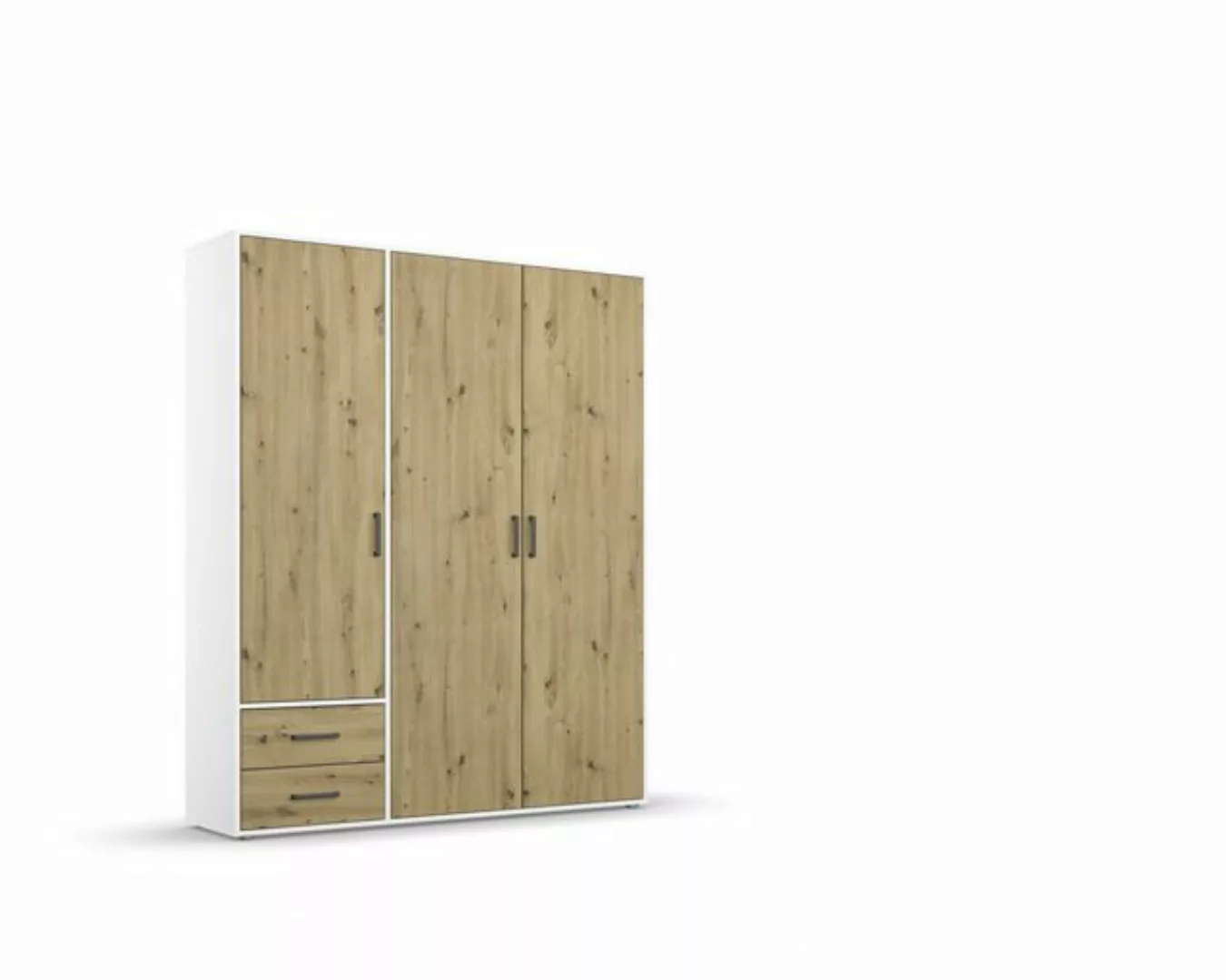 freiraum Drehtürenschrank Voyager 2 Schübe, 3 Böden, Eiche Artisan Dekor / günstig online kaufen