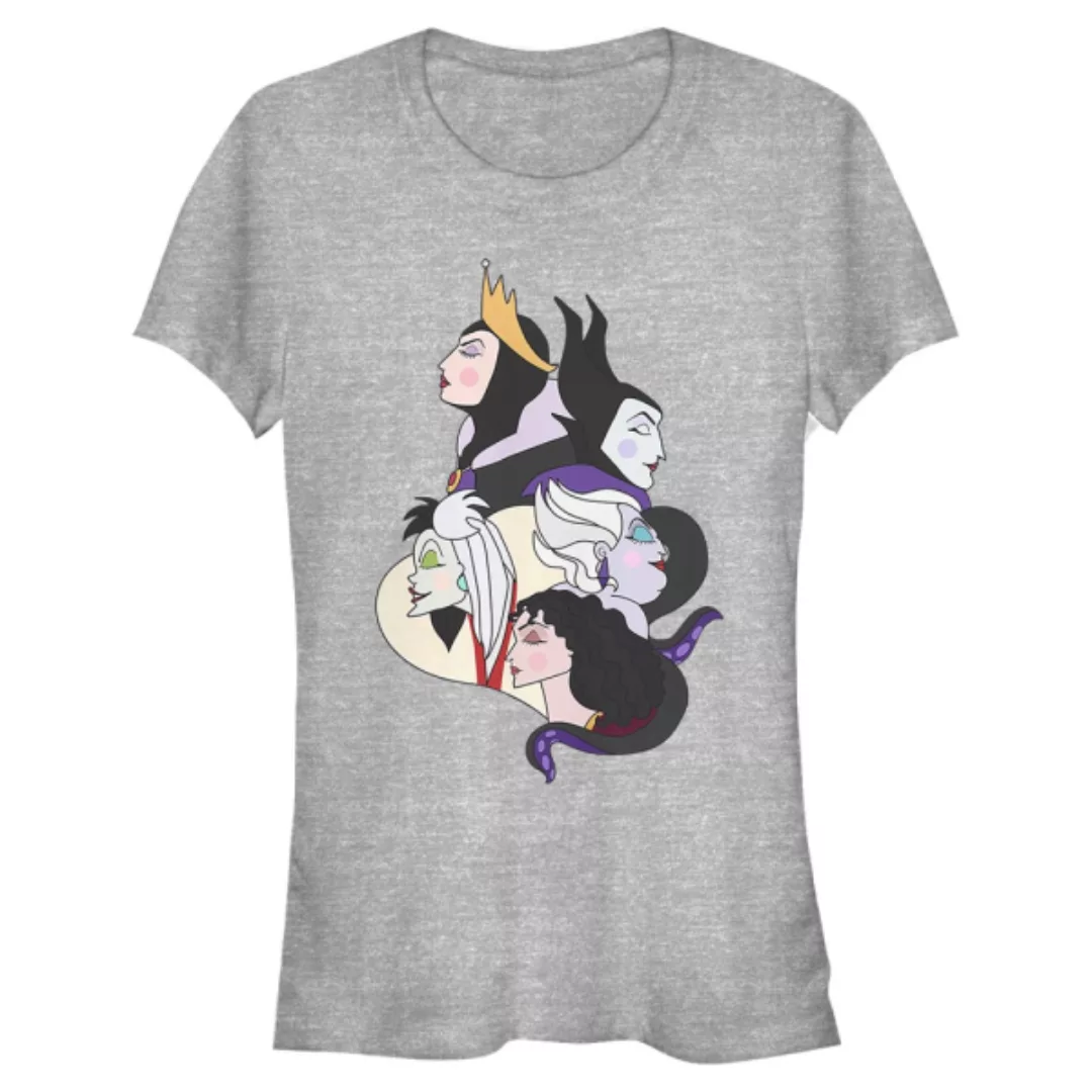 Disney - Bösewichte - Gruppe Wicked Profile - Frauen T-Shirt günstig online kaufen