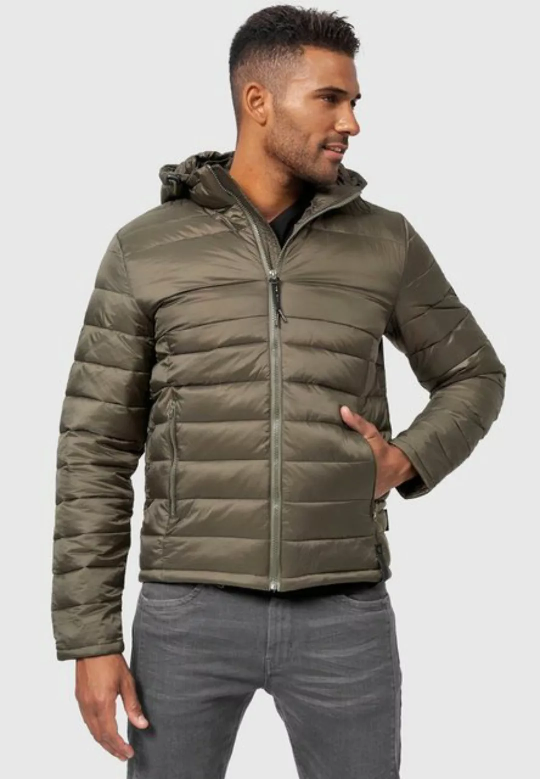 Indicode Winterjacke Hampshire mit elastischen Bündchen günstig online kaufen