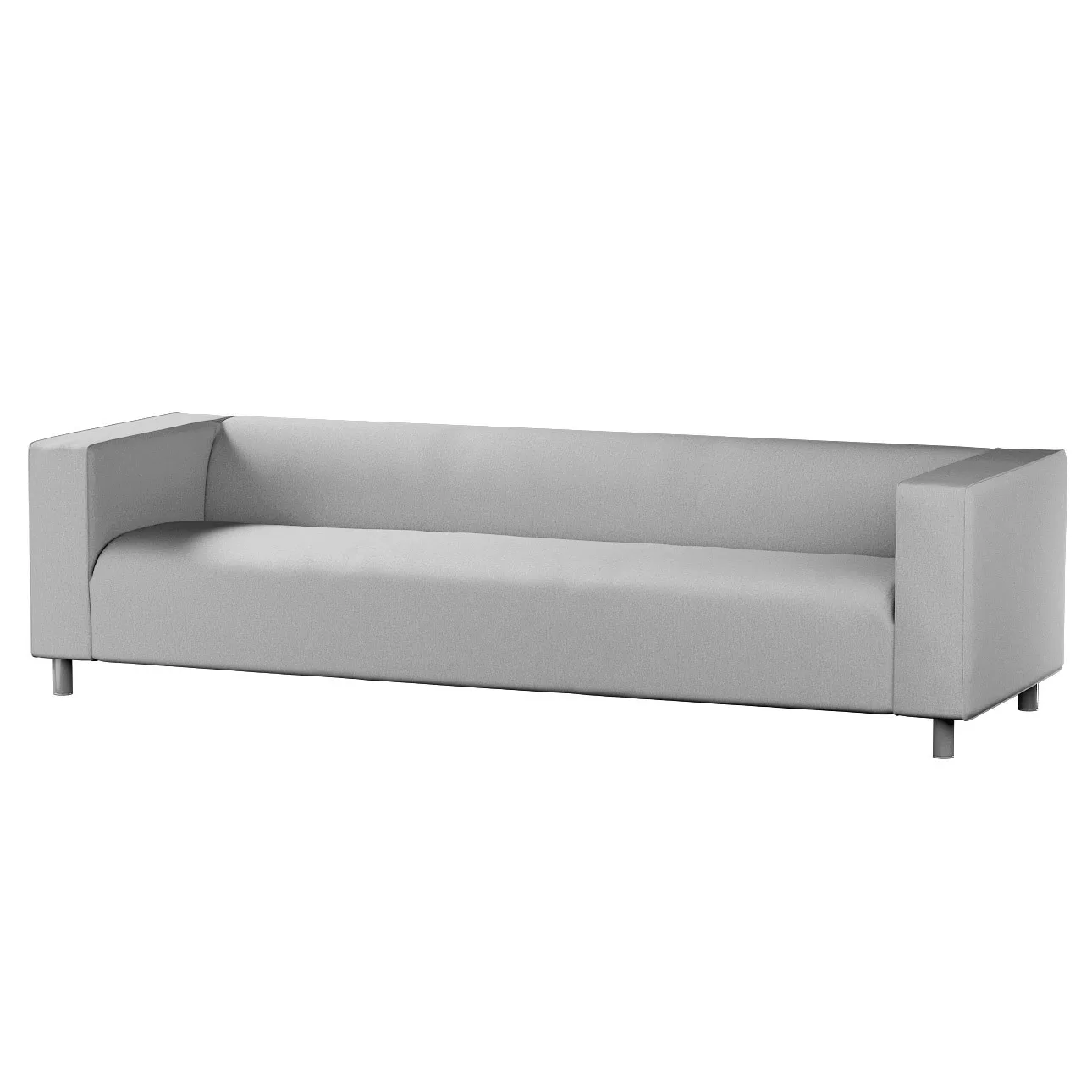 Bezug für Klippan 4-Sitzer Sofa, szary, Bezug für Klippan 4-Sitzer, Madrid günstig online kaufen