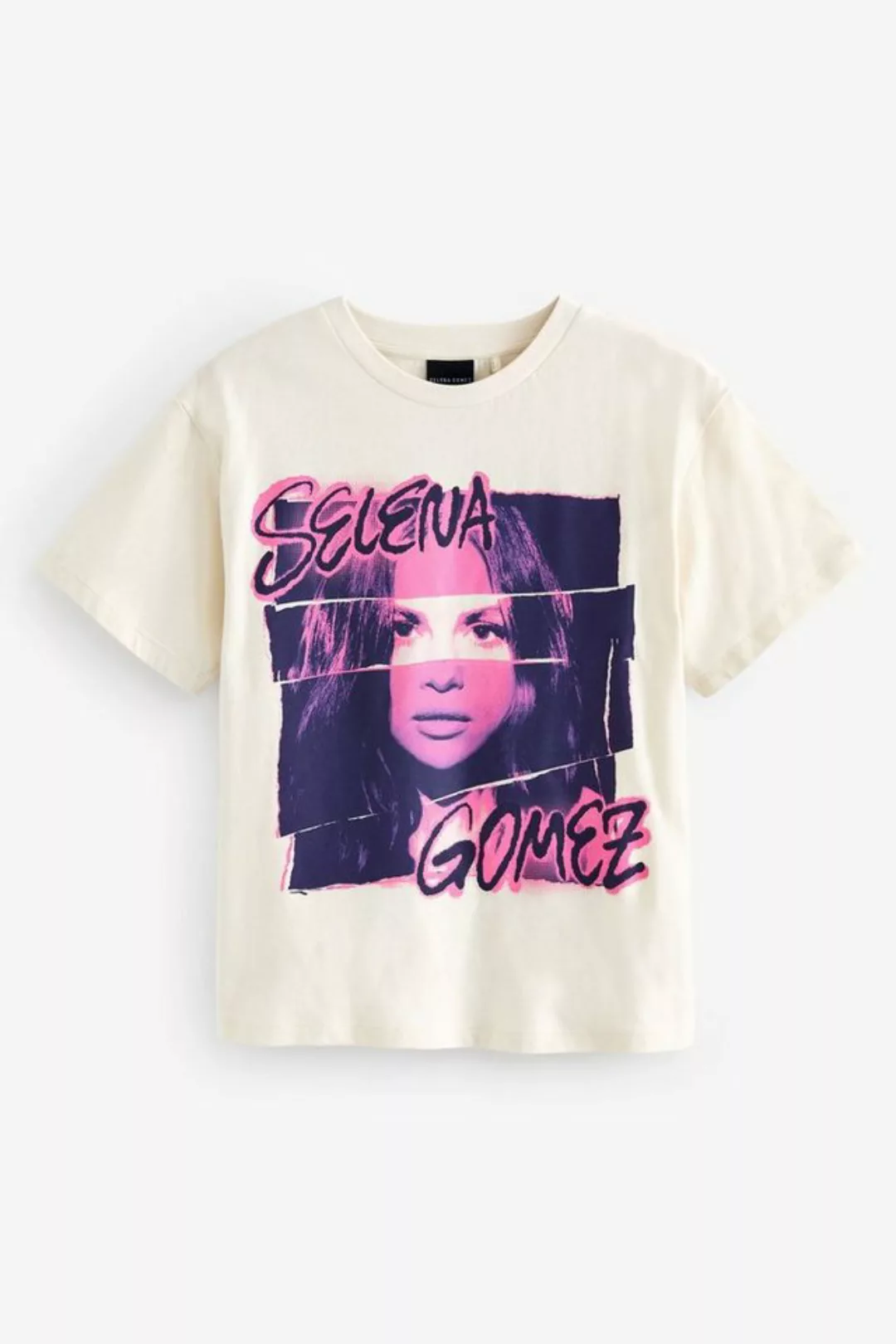 Next T-Shirt Lizenziertes Oversized Fit T-Shirt, Selena Gomez (1-tlg) günstig online kaufen