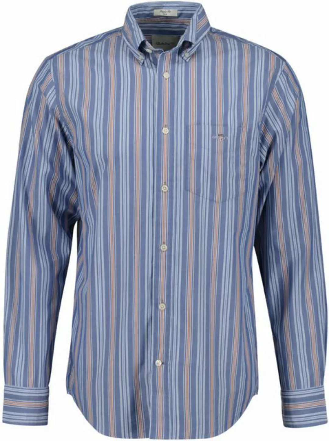 Gant Langarmhemd REG POPLIN STRIPE SHIRT günstig online kaufen