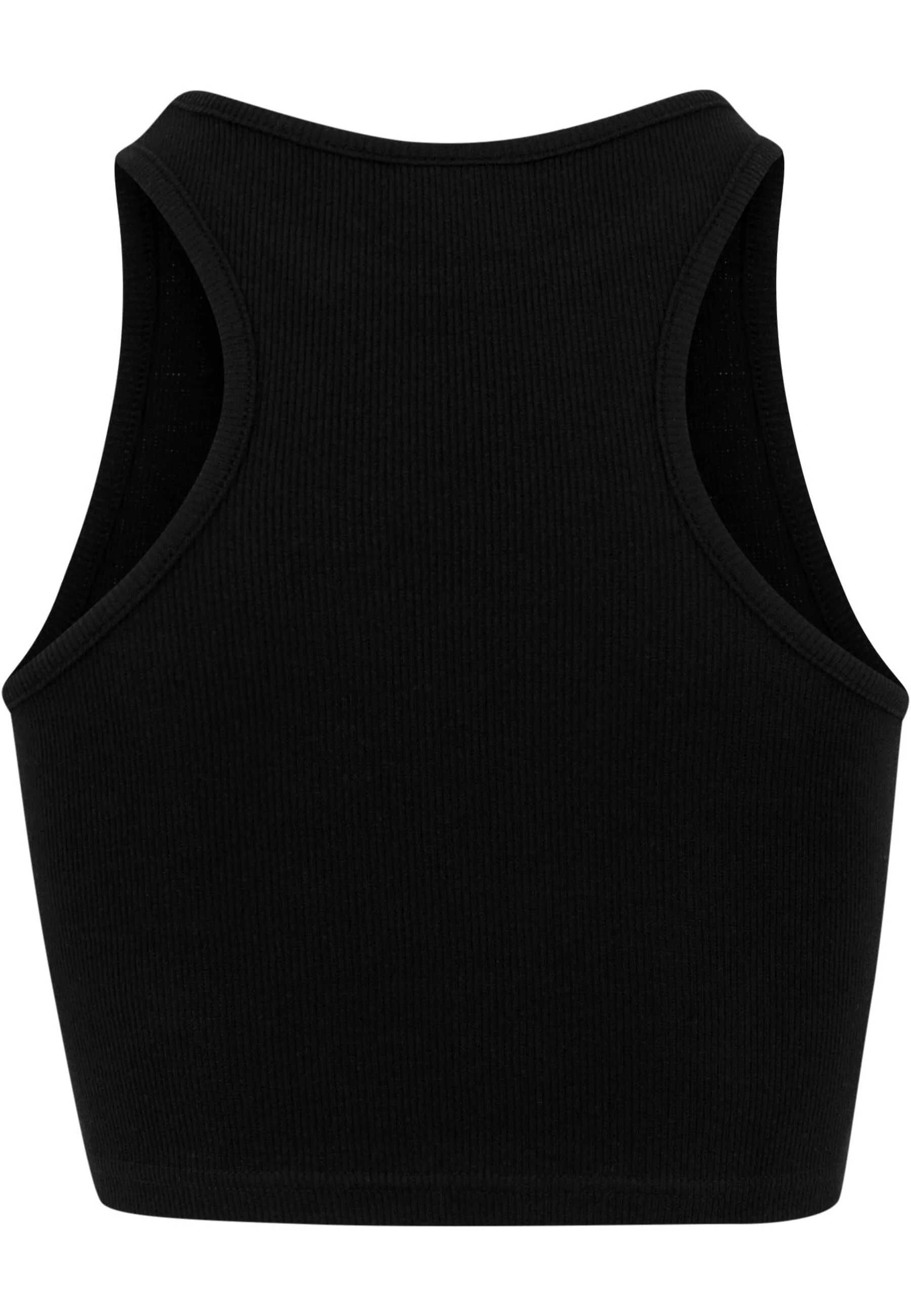 URBAN CLASSICS Muskelshirt "Urban Classics Damen Ladies Cropped Rib Top", ( günstig online kaufen