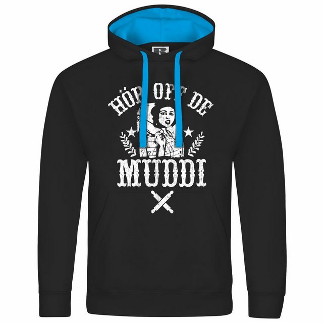 deinshirt Kapuzenpullover Herren Kapuzenpullover Hör off de Muddi Mit Print günstig online kaufen