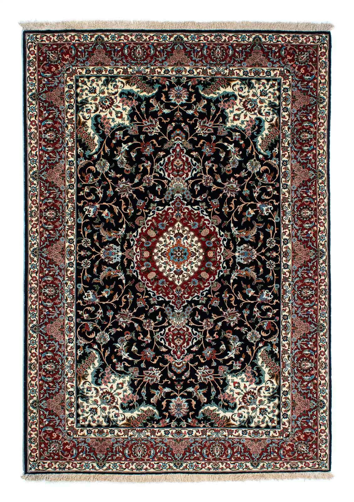 morgenland Wollteppich »Täbriz - 60 Raj Medaillon 202 x 147 cm«, rechteckig günstig online kaufen