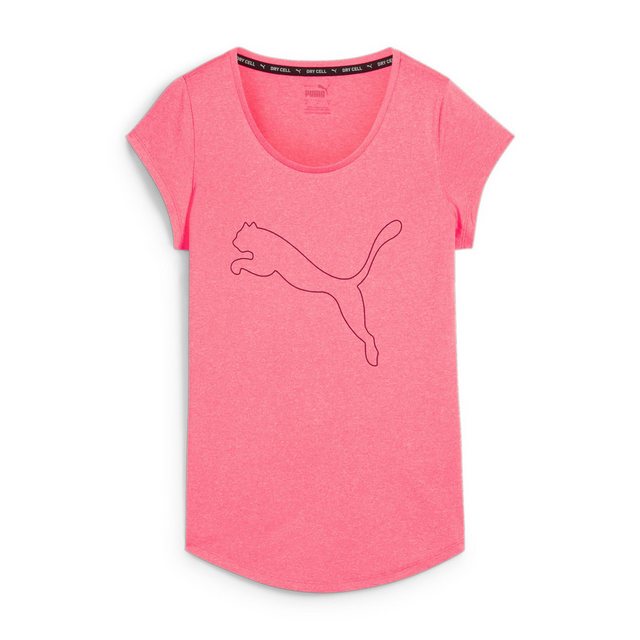 PUMA T-Shirt Puma Damen T-Shirt PERFORMANCE HEATHER CAT TEE W 520320 günstig online kaufen