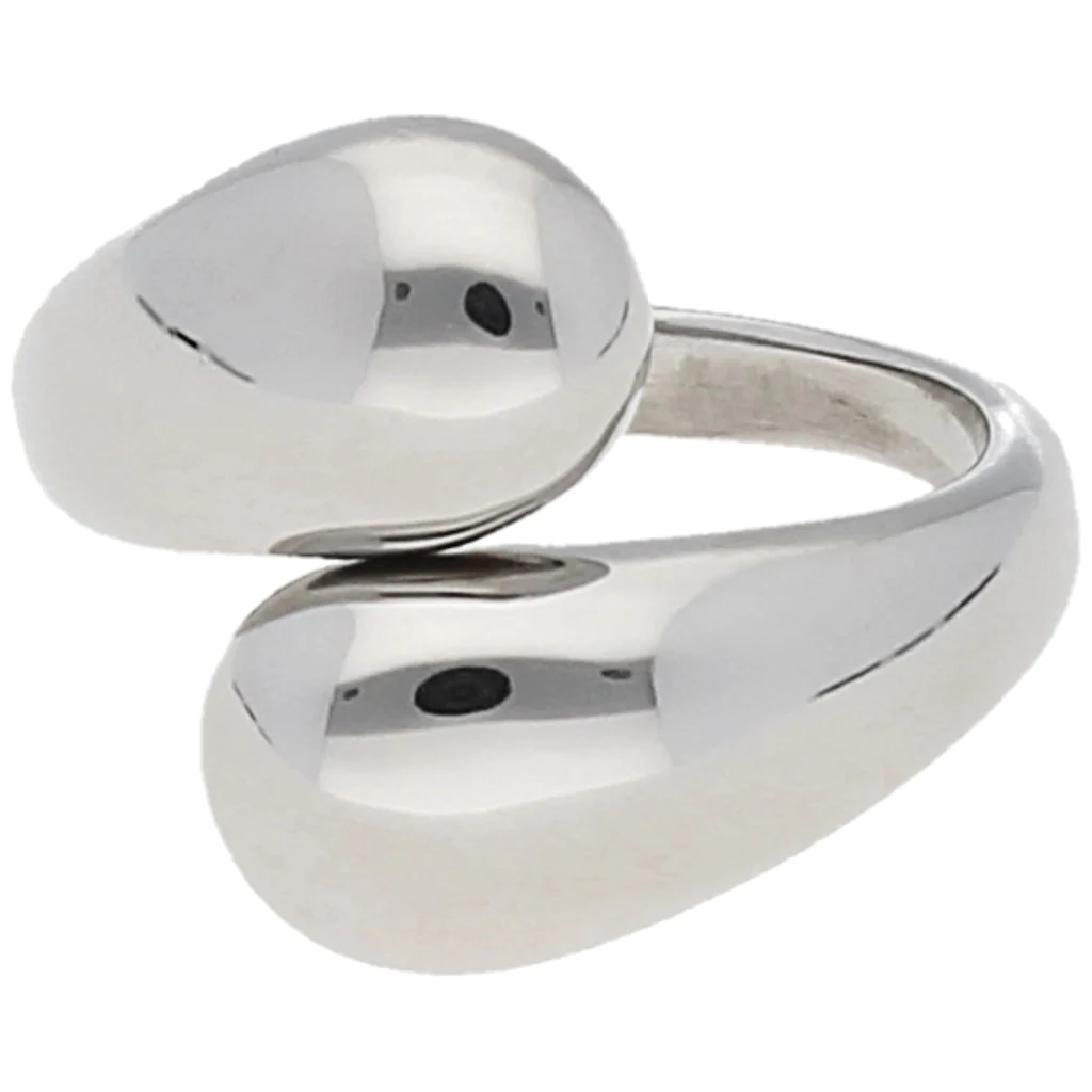 Jacques Charrel Fingerring "topmodern mit offener Ringschiene, Edelstahl" günstig online kaufen