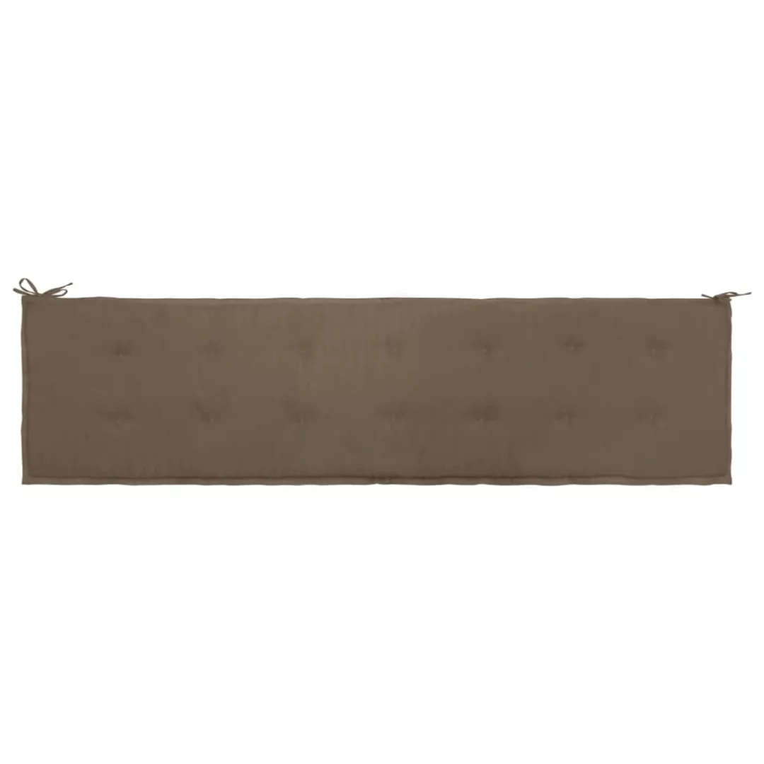 Gartenbank-auflage Taupe 200x50x4 Cm günstig online kaufen