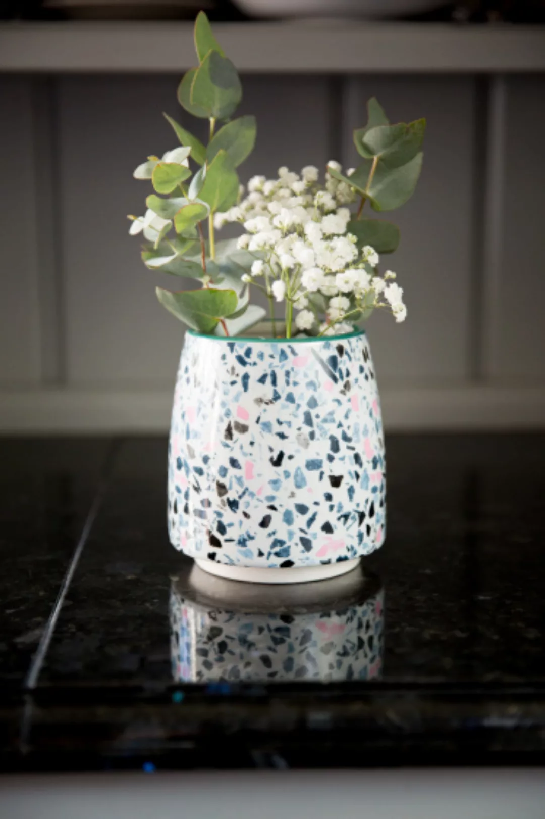 Keramik Blumentopf Mosaik 10 X 12 Cm günstig online kaufen
