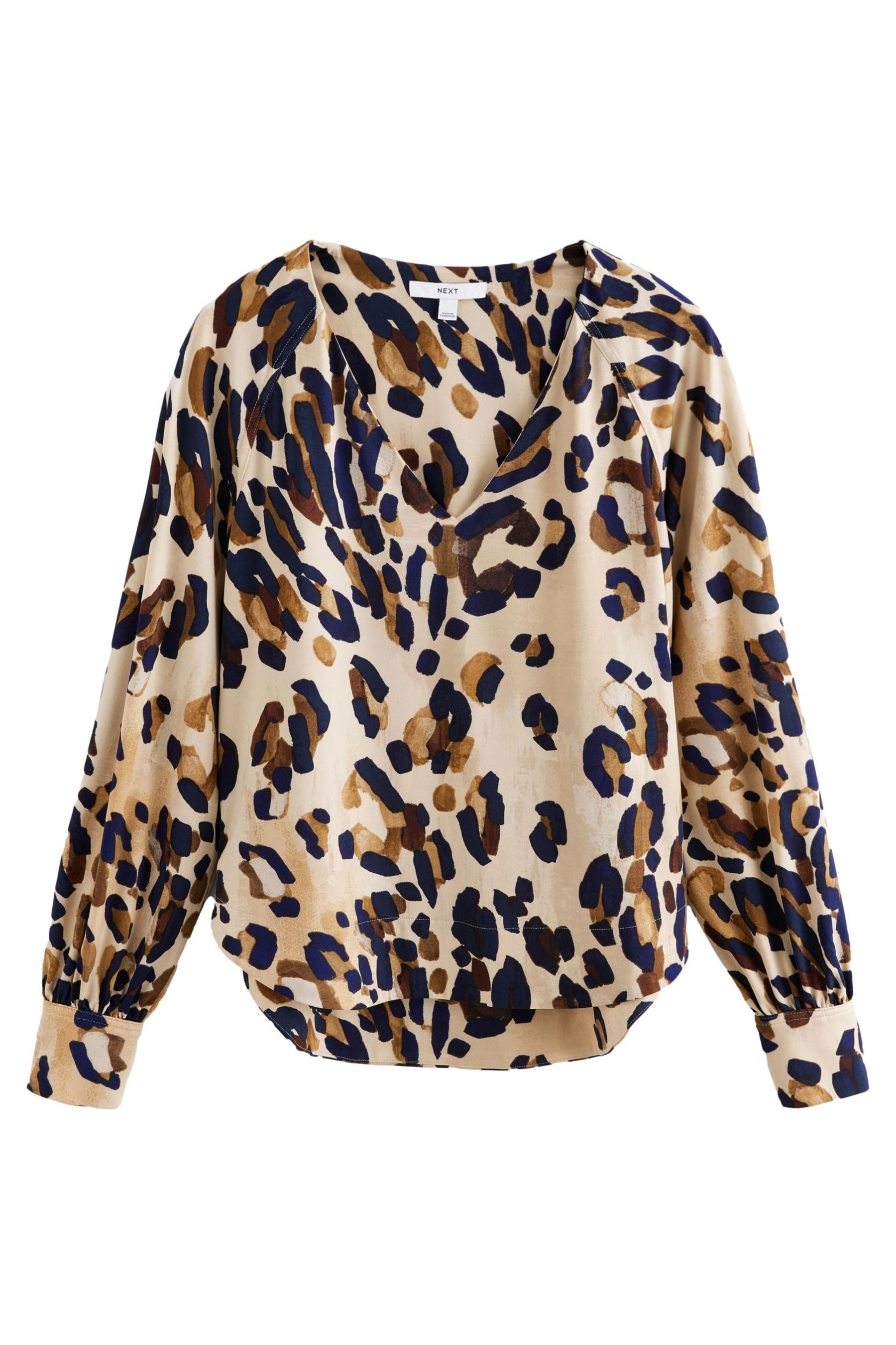 Next Langarmbluse Langarm-Jerseybluse mit V-Ausschnitt, Kurzgröße günstig online kaufen
