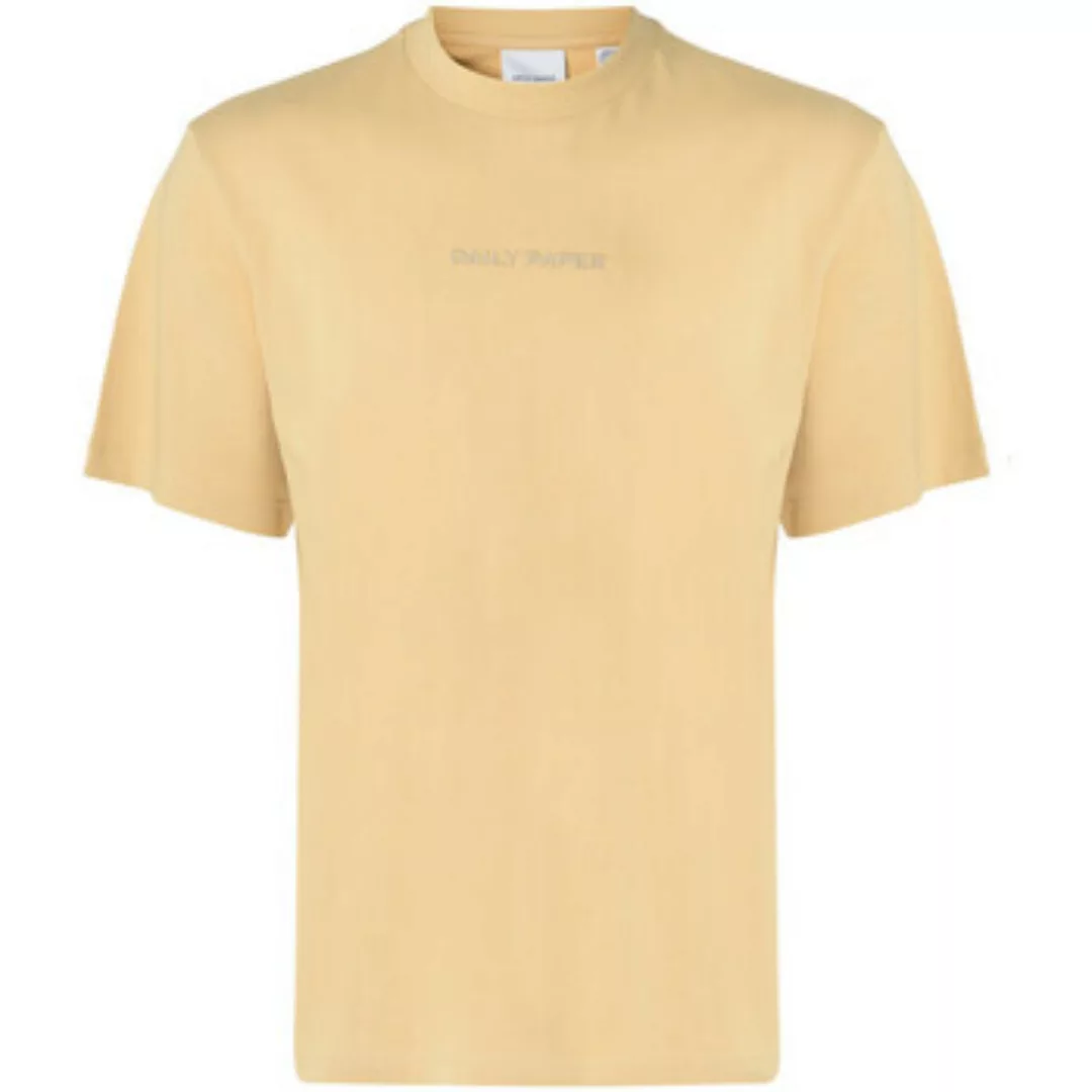 Daily Paper  T-Shirts & Poloshirts T-Shit Logotype beige günstig online kaufen