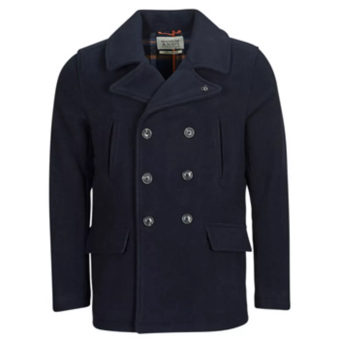 Scotch & Soda  Herrenmantel Wool Blend Peacoat günstig online kaufen