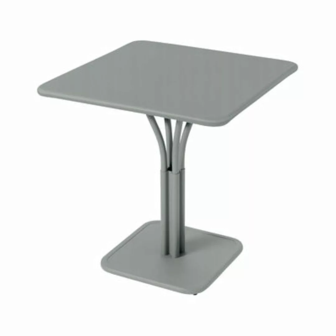 Luxembourg Kleiner Outdoor-Tisch 71x71 cm Lapilligrau günstig online kaufen