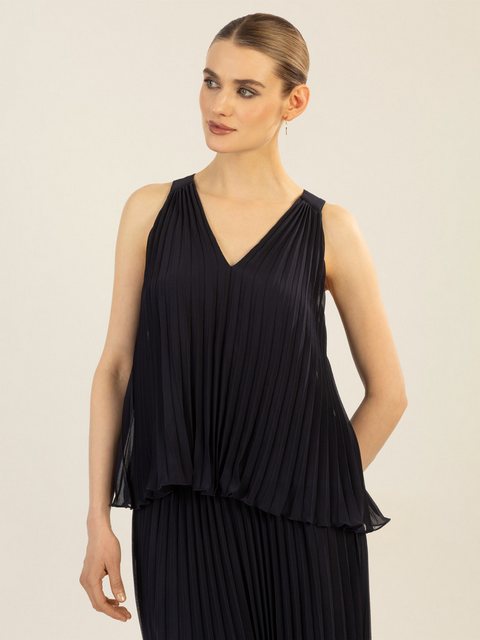 Apart Blusentop aus plissierten Chiffon günstig online kaufen